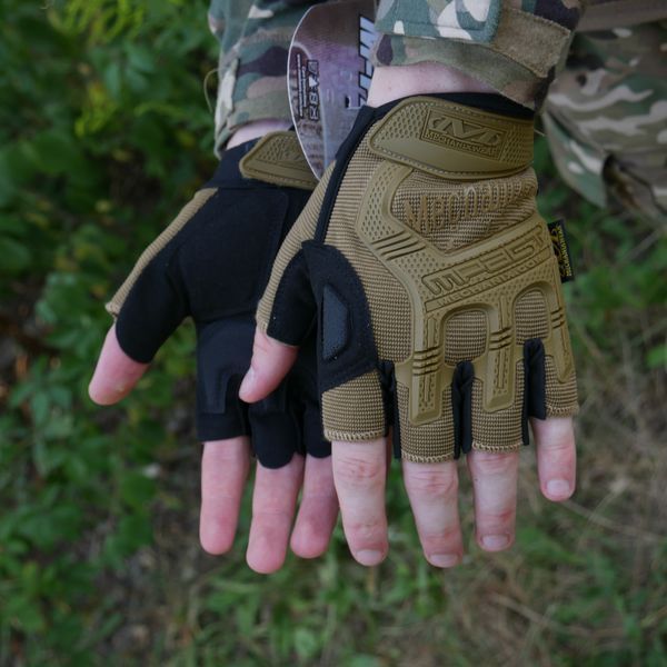 Безпалі рукавиці койот Mechanix MXK-2 1607-XL фото