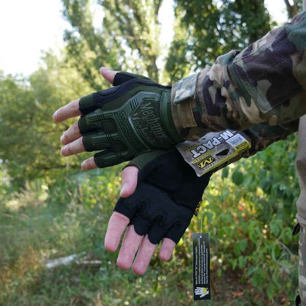 Безпалі рукавиці олива Mechanix MXK-2 1608-2XL фото