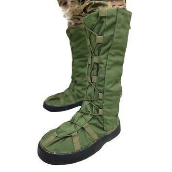 Бахіли водозахисні на взуття OVER BOOT олива 1307-42-45 фото