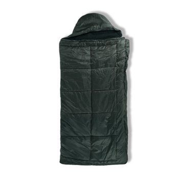 Зимовий спальний мішок Kiborg "Alfa Fleece" -20&deg;C олива (85x210) 1515 фото