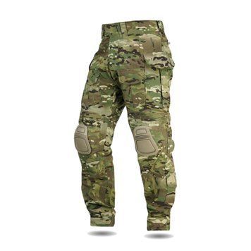 Штани з наколінниками Kalista Military Full-Pro ріп-стоп мультикам 1390-40 фото