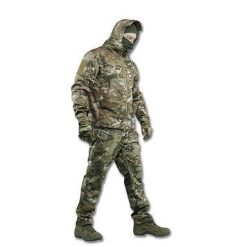 Тактичний демісезонний костюм Softshell Мульткам 1298-4XL фото