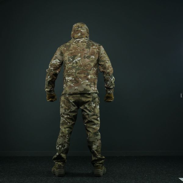 Тактичний демісезонний костюм Softshell Мульткам 1298-4XL фото