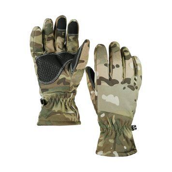 Тактичні зимові рукавиці SoftShell Multicam з утеплювачем-M 8117-XL фото
