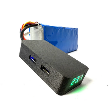 Перехідник блок живлення для заряджання телефона від fpv батареї 2 USB виходи Kiborg 30007 фото
