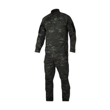 Костюм тактичний Twill FS чорний мультикам ( штани+убакс ) -S 2238-3XL фото