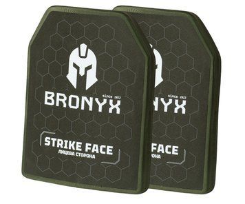 Бронеплити CAP6-L (3.25 кг) (6 клас) BRONYX 260*330 (одна площина) 2шт 2140-L-К фото