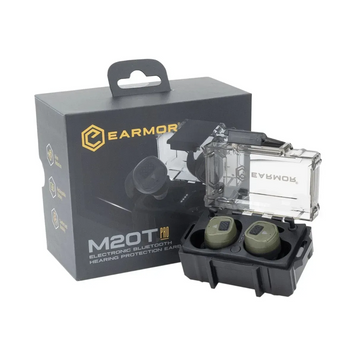 Активні захисні навушники-беруші Earmor M20T Pro Bluetooth &mdash; Олива 1891-О фото